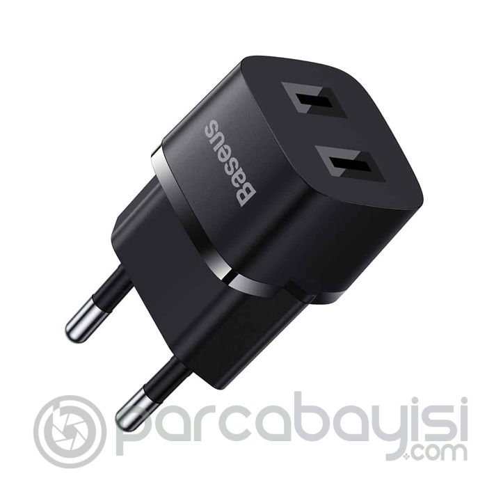 Baseus Avrupa Tipi Seyat Şarjı için Priz Dönüştürücü Adaptör