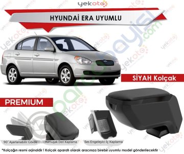 Hyundai Accent Era Uyumlu Siyah Kolçak Kol Dayama Ultra Kaliteli