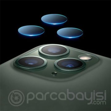 iPhone 11 Pro-11 Pro Max Yüksek Çözünürlüklü Kamera Lens Koruma Camı