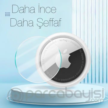 Ally Apple AirTag Ön Taraf Çizik ve Yüzey Koruyucu Jelatin Film
