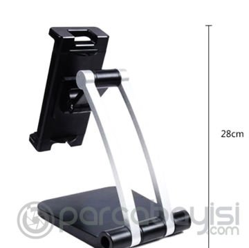 ALLY Q010 Ayarlanabilir Masaüstü Tablet ve Telefon Tutucu Stand