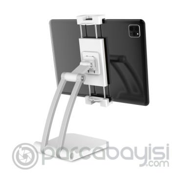 ALLY Q010 Ayarlanabilir Masaüstü Tablet ve Telefon Tutucu Stand