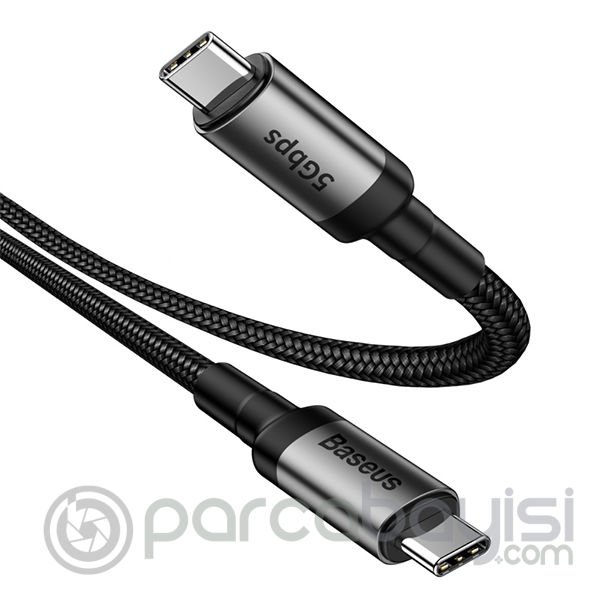 Baseus Cafule Series Type-C PD3.1 Gen1 60W(20V-3A) Veri Şarj Kablosu 1M