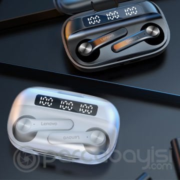 Lenovo QT81 TWS Kablosuz Kulak İçi Bluetooth Kulaklık Şarj Göstergeli