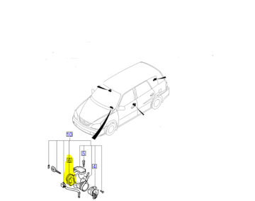 Kia Carens Kontak Anten Orjinal | 0K2JA677B0