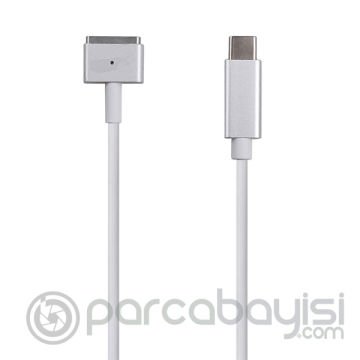 Ally Macbook Retina Pro 45W 60W 85W Usb C To Manyetik Şarj Kablosu(T tipi)