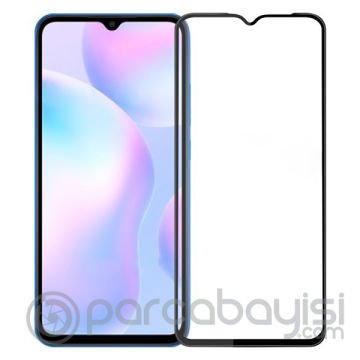 Xiaomi Redmi 9- 9A-9C 3D Full Glue Tempered Cam Ekran Koruyucu