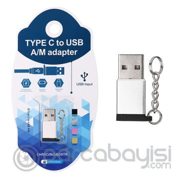 Ally USB 3.0 Erkek to USB 3.1 Type-C Dişi Dönüştürücü Başlık Adaptör