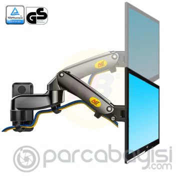 NB F150 Duvara Montaj Ergonomik Monitör Tutucu 17-30'' LCD LED Monitör Tutucu