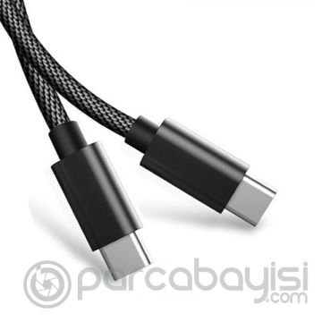 Ally Type-C -TO Type C 60w Qc3.0A Hızlı 0.20cm Kısa Şarj Kablosu