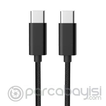 Ally Type-C -TO Type C 60w Qc3.0A Hızlı 0.20cm Kısa Şarj Kablosu