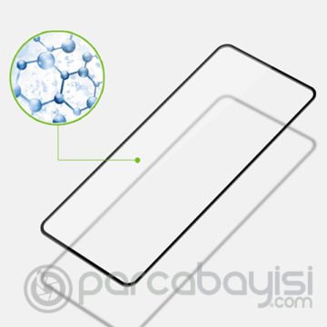 LG K51S - K61 3D Full Glue Tempered Cam Ekran Koruyucu