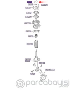 Sportage 2011-2015 Amortisör Üst Kapağı Orjinal | 546482S000