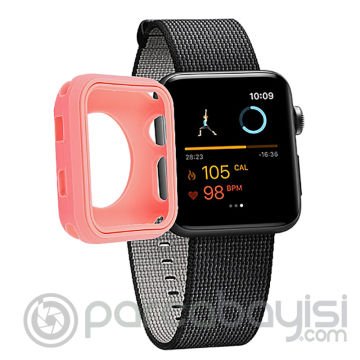 Ally Apple İwatch 42mm 2,3 Ultra Koruma Soft Silikon Kılıf