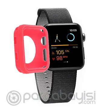 Ally Apple İwatch 42mm 2,3 Ultra Koruma Soft Silikon Kılıf
