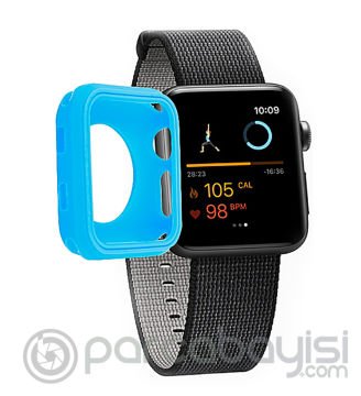 Ally Apple İwatch 42mm 2,3 Ultra Koruma Soft Silikon Kılıf