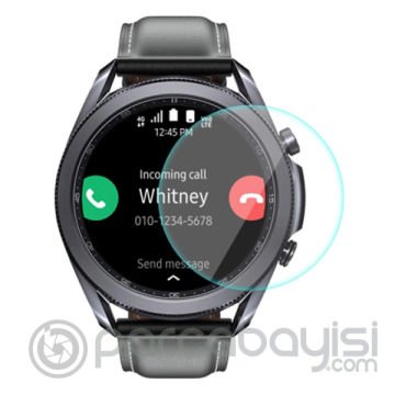 Ally Sm Galaxy Watch 3 45mm Kırılmaz Cam Ekran Koruyucu