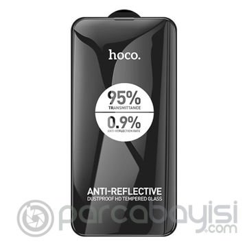 Hoco iPhone 14 Pro AR Yansıma Önleyici Temperli Cam Ekran Koruyucu
