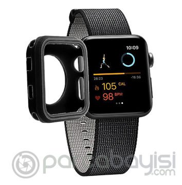 Ally Apple İwatch 38mm 2,3 Ultra Koruma Soft Silikon Kılıf