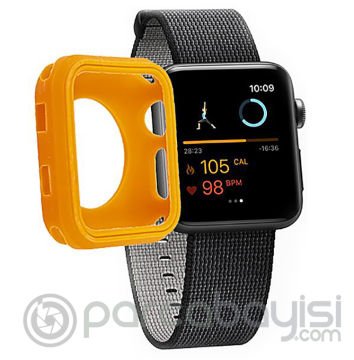 Ally Apple İwatch 38mm 2,3 Ultra Koruma Soft Silikon Kılıf