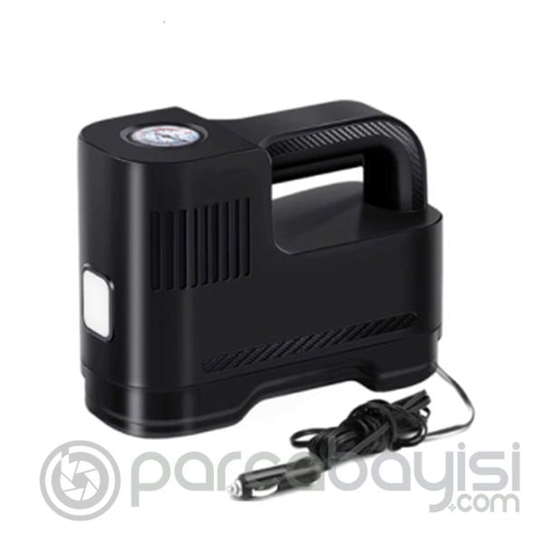 ST-217 12V Taşınabilir Hava Pompası Kompresör Araç Lastik Şişirme Makinesi