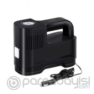 ST-217 12V Taşınabilir Hava Pompası Kompresör Araç Lastik Şişirme Makinesi
