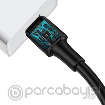 BASEUS VOOC Flash Şarj  Type-C 5A Hızlı Şarj USB Şarj Kablosu 2M