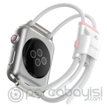 BASEUS Lets Go İWatch 7 45mm 6-5-4-SE 44mm Bilezik Kordon Kayış