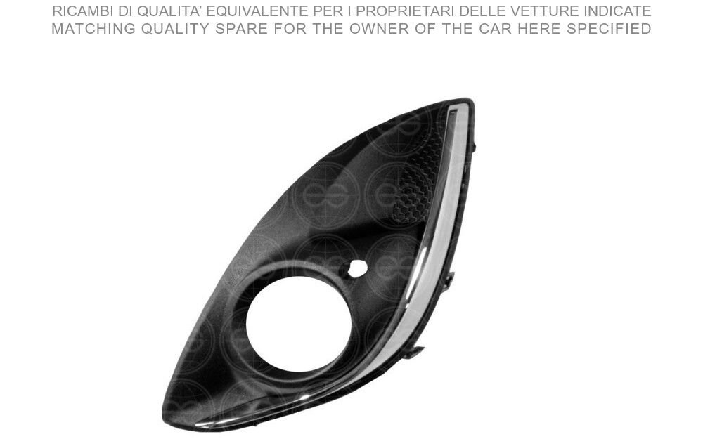 SİS FAR KAPAĞI ÖN SOL SİSLİ KROM OPEL CORSA D 2011-2014 | 13344798 | 13344798