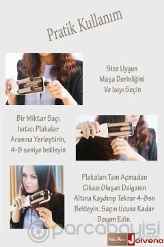 Shibo Wavy Profesyonel Derinlik Ayarlı Wag Maşa