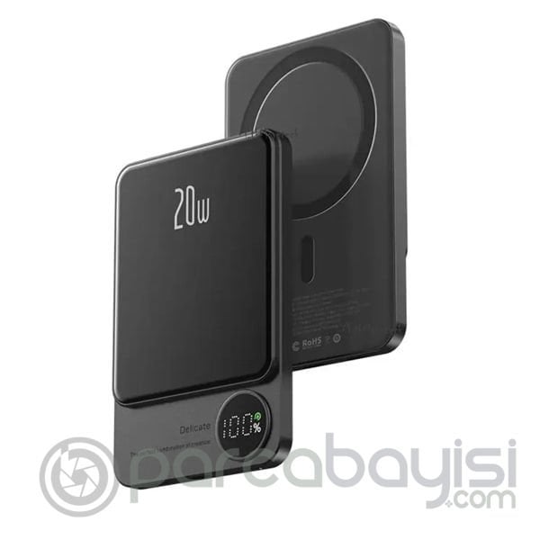 ALLY Q9 20W 5000mAh Kablosuz Magsafe Powerbank