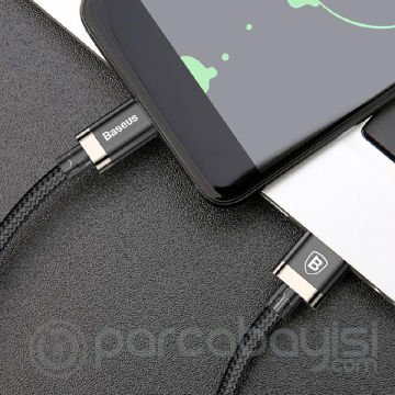 Baseus Golden Belt Usb 3.0 Type C Halat Usb Kablo 1 Metre