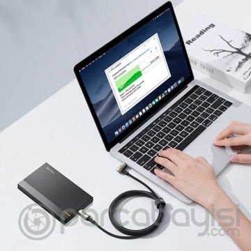 Baseus hammer Usb Type-C PD3.1 Gen2 100W(20V-5A)MacBook iPad Pro Hızlı Şarj Kablosu  4.0