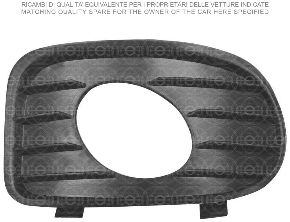 SİS FAR KAPAĞI ÖN SOL SİSLİ SİYAH OPEL VECTRA B 1999-2002 | 90548325 | 90548325
