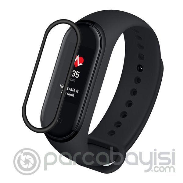 ALLY Mi Band 4 3D Full Darbe Emici Ekran Koruyucu