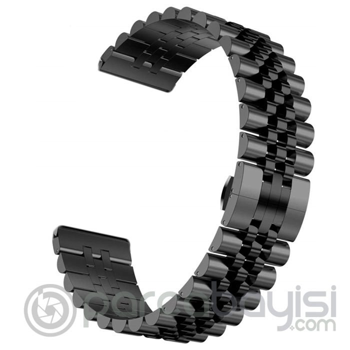 20MM Gear S3 Watch 4 -GT2 GT2E 42MM Kayış,Kordon Seramik Paslanmaz Çelik