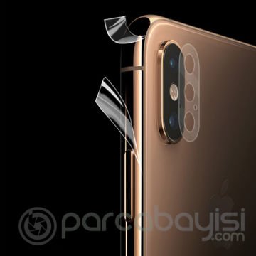 İphone Xs Max.6.5 Hidrojel Hayalet Yan Alt Üst Kamera Kaplama