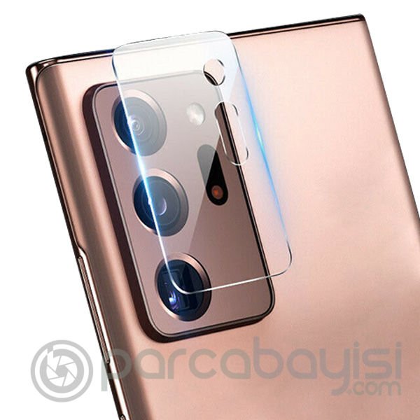 ALLY Sm Galaxy Note 20 Ultra Tempered Cam Kamera Koruyucu