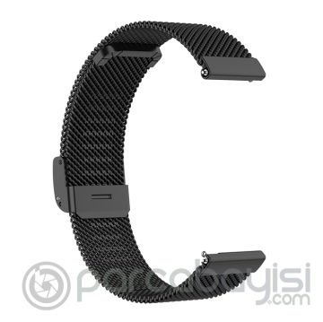 20MM Samsung watch huawei watch Kayış Kordon Milano Metal Klasik Kopça