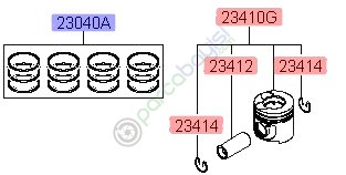 Sekman Takımı Kia Bongo Orjinal | 230404A941