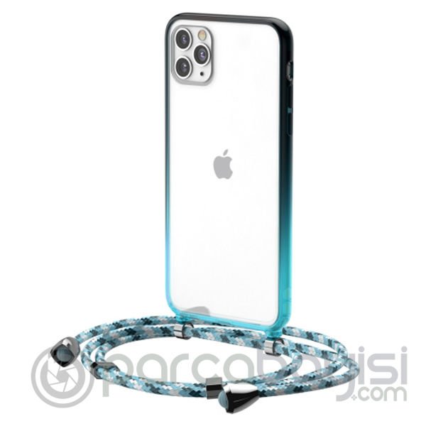 Baseus Element Crossbody Protective iPhone 11 Pro 5.8 Askılı Koruyucu Silikon Kılıf