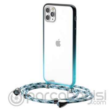 Baseus Element Crossbody Protective iPhone 11 Pro 5.8 Askılı Koruyucu Silikon Kılıf