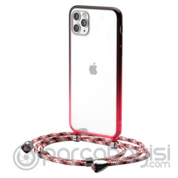 Baseus Element Crossbody Protective iPhone 11 Pro 5.8 Askılı Koruyucu Silikon Kılıf