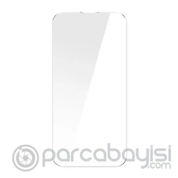 Baseus Crystal 0.3mm iPhone 14 Pro Max Full Tempered Ekran Koruyucu 2 Adet Set