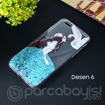 iPhone SE3-SE2 İPhone 8-7 Kılıf 3d Diamond Elbise Şeffaf Silikon Kılıf
