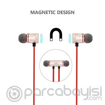 Ally Sport Mıknatıslı Mini  Mikrofonlu Bluetooth Kulaklık