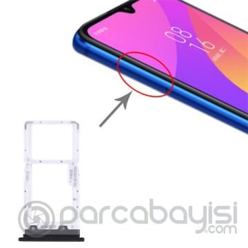 Xiaomi Mi CC9E-A3-CC9-Mİ 9 Lite Sim Hafıza Kart Kapağı