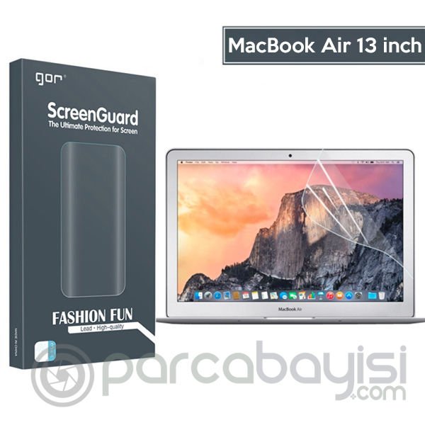 GOR MacBook Air 13  inch Darbe Emici Ekran Koruyucu