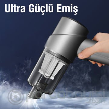 ALLY W20 Yüksek Güçlü Taşınabilir Ev ve Araç İçin Şarjlı El Süpürgesi