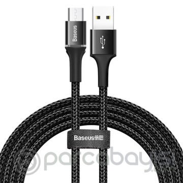 Baseus Halo Micro USB Şarj ve Veri Kablosu 2A 2m
